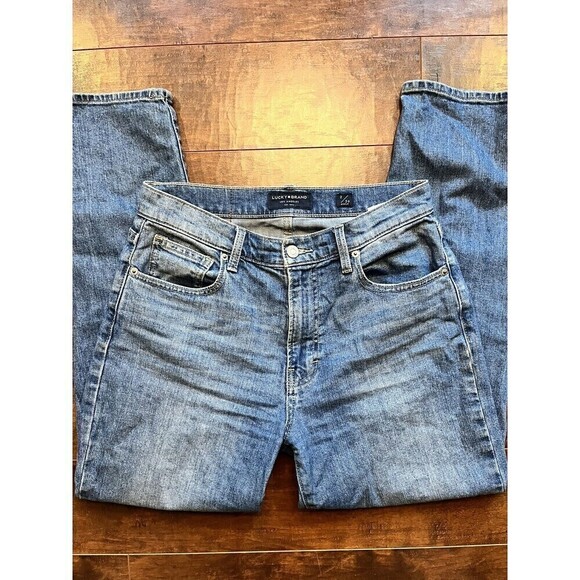 Lucky Brand High Rise Mom Jean Drew Ankle Size 2/26 - Picture 1 of 9